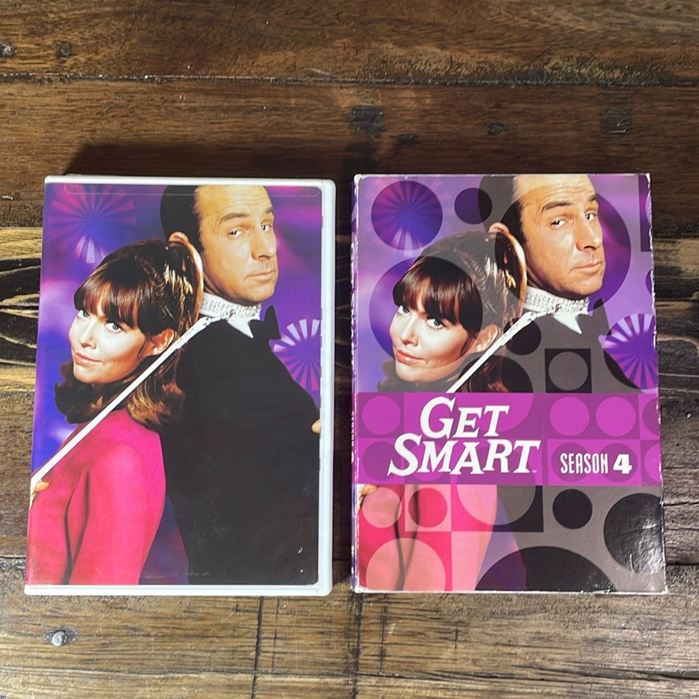 Get Smart DVD season 4 - 4 disk set with cardboard cover